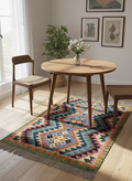 Petit Kilim Afghan Tela tapa Fait Main 100% Lain