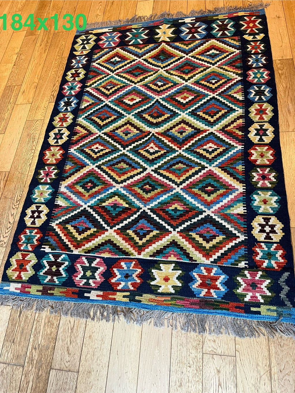 Kilim Afghan Faryab 184x130 cm